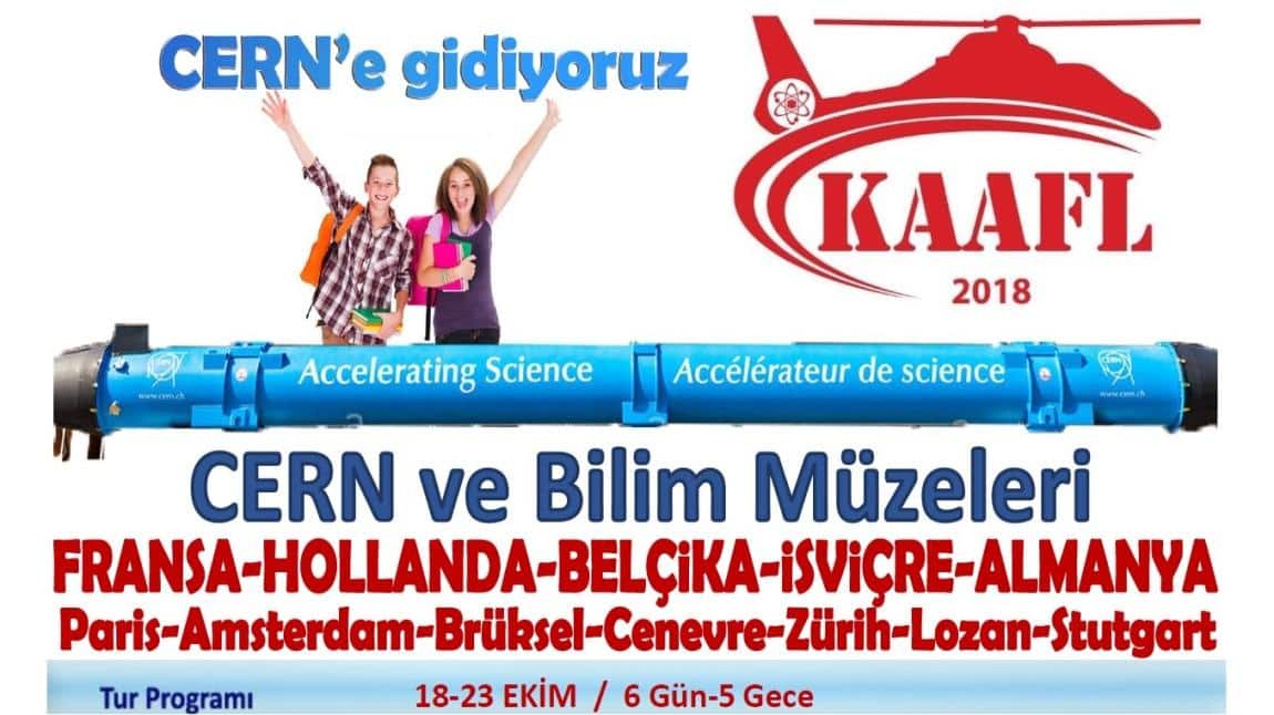 Cern ve Avrupa  Bilim Müzeleri Gezi Programı